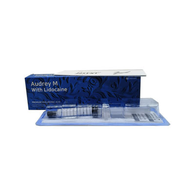 Koreaanse vulstoffen Hyaluronzuur injectie Audrey M Met Lidocai 10 ml Body Filler