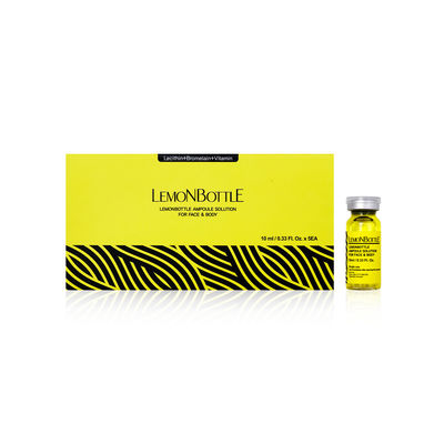Lemonfles 10mlx5 vetoplossing injectie vermindert cellulitis en overgewicht