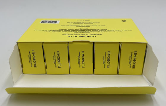 Vetoplossing Lemon Flasje 10ml*5 Voor vetoplosbaar