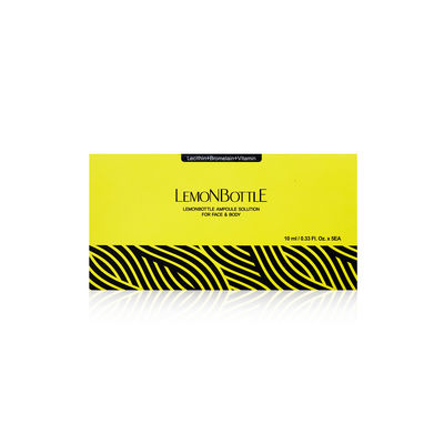Vetoplossing Lemon Flasje 10ml*5 Voor vetoplosbaar
