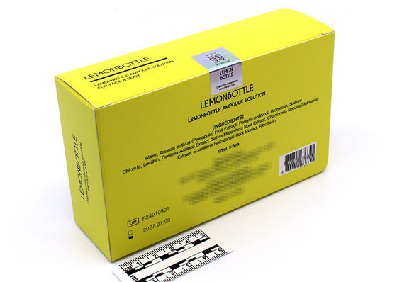 Vetoplossing Lemon Flasje 10ml*5 Voor vetoplosbaar