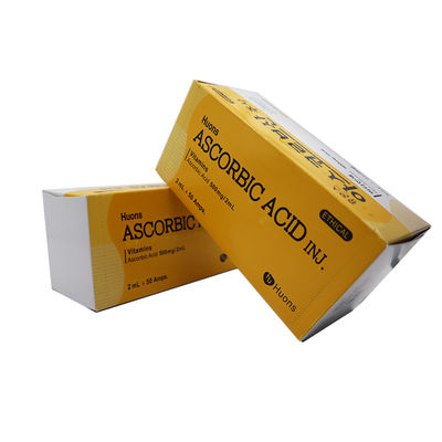 Vitamine C Ascorbinezuur van Huons Wateroplosbaar Vitamine Elke doos bevat 50 injecteerbare Laroscorbine 0,5 g/2 ml