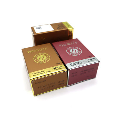 50IU 100U Allergan Botox Innotox Botulax Nabota Rentox Meditoxine Innotox