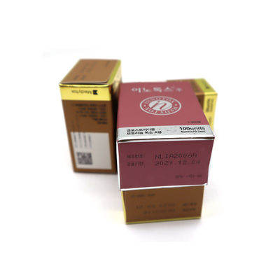 50IU 100U 150UI 200U BTX Allergan Botox Innotox Botulax Nabota Rentox Meditoxine Hutox