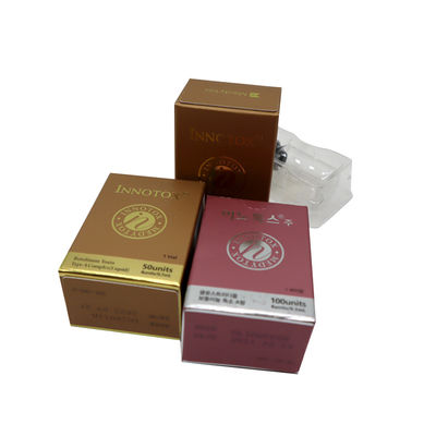 50IU 100U 150UI 200U BTX Allergan Botox Innotox Botulax Nabota Rentox Meditoxine Hutox