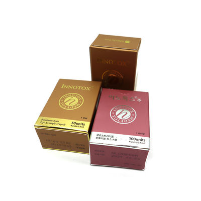 50IU 100U 150UI 200U BTX Allergan Botox Innotox Botulax Nabota Rentox Meditoxine Hutox