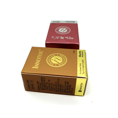 50IU 100U 150UI 200U Allergan Botox Innotox Botulax Nabota Rentox Meditoxine Innotox