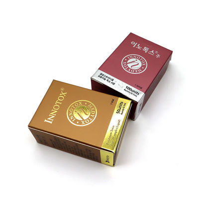 50IU 100U 150UI 200U BTX Allergan Botox Innotox Botulax Nabota Rentox Meditoxine Hutox
