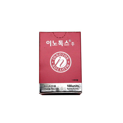 50IU 100U 150UI 200U BTX Allergan Botox Innotox Botulax Nabota Rentox Meditoxine Hutox