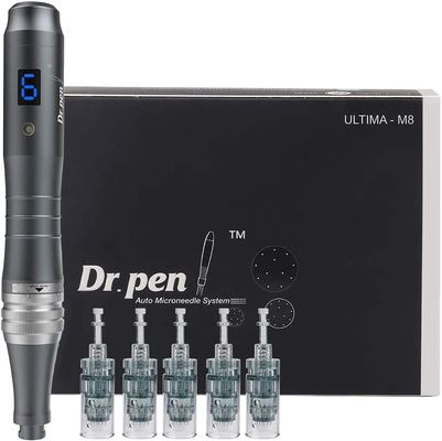 Dr. Pen Ultima M8 Professional Microneedling Dermapen USB oplaadbare 5pcs 32Pin cartridge naald