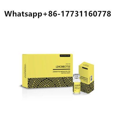 Limonflesoplossing Lipolyse gewichtsverlies 10 ml X 5 vetverlies citroenfles