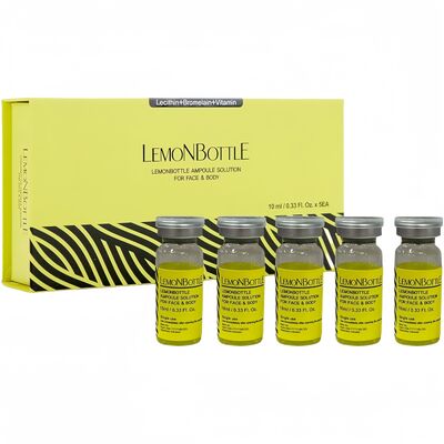Lemon Bottle Lipolab Lipolyse Gewichtsverlies 10ml X 5 Vetverlies Kabelline