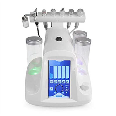 7-in-1 RF zuurstofinjector gezichts microstroom LED-masker dieptereiniging kleine bubbelmachine huidverzorging hydra dermabrasie machine