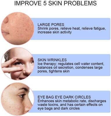 Hete koude hamer ultrasone cryotherapie LED gezichtshuidverjonging hefmachine