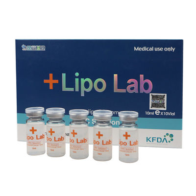 hoge kwaliteit Lipo Lab ppcs oplossing vetverlies oplosbare afslanking Injectie Injectie Lipo Lab 8ml x 10vail
