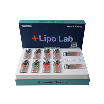 hoge kwaliteit Lipo Lab ppcs oplossing vetverlies oplosbare afslanking Injectie Injectie Lipo Lab 8ml x 10vail