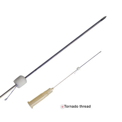 Korea cog lift absorberende hechting pdo mono tornado schroef fio silhouet draad lisos draad scherpe naald 29g 31g 30gx13mm