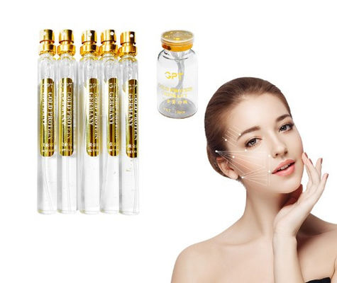 5pcs serum Gouden Eiwitpeptide Gezichtscollageen die Lift inpassen