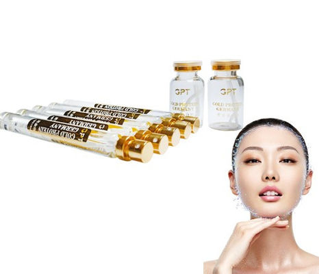5pcs serum Gouden Eiwitpeptide Gezichtscollageen die Lift inpassen