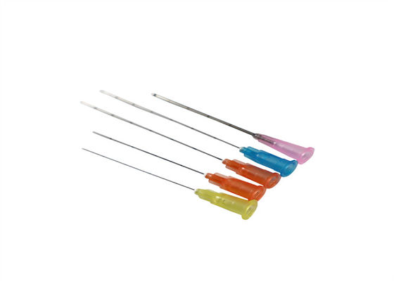 Groothandel roestvrij staal huidvuller Gezichtsvuller 22g 23g 25g 38mm 50mm Flexible Fine Blunt Micro Tip Cannula Needl