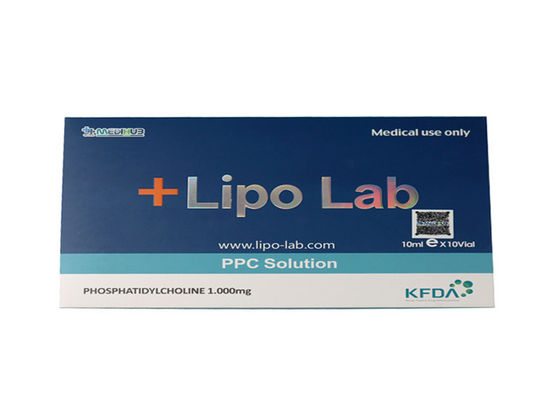 Lipo Lab Ppcs Oplossing Verlies 8Ml x 10Vails Vetoplosbare Afslanking Injectie Lipo Lab