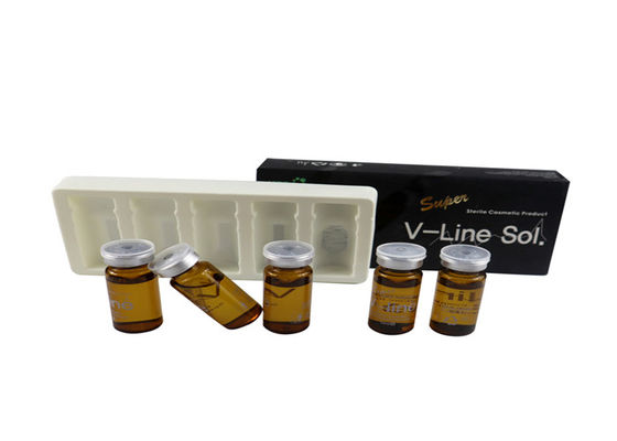 V Lijn Lipolyse Vetoplosbare Injecties Chin 5 ml X 5 Vaals