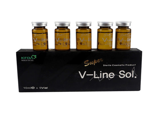 V Lijn Lipolyse Vetoplosbare Injecties Chin 5 ml X 5 Vaals