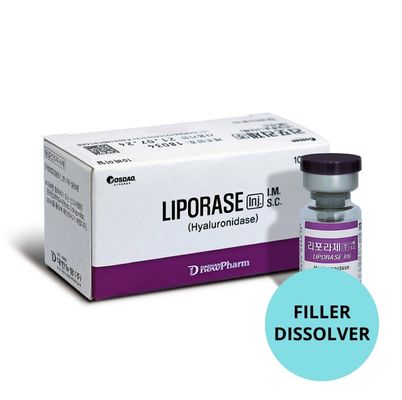 1500 IE Hyaluronzuur huidvullers 3 ml Hyaluronidase Liporase