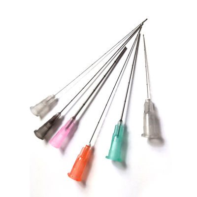 Groothandel roestvrij staal huidvuller Gezichtsvuller 22g 23g 25g 38mm 50mm Flexible Fine Blunt Micro Tip Cannula Needl