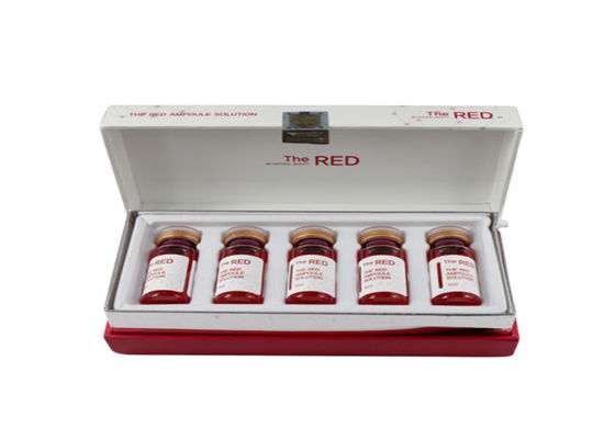 10 ml vetoplosbare injecties De rode ampuloplossing