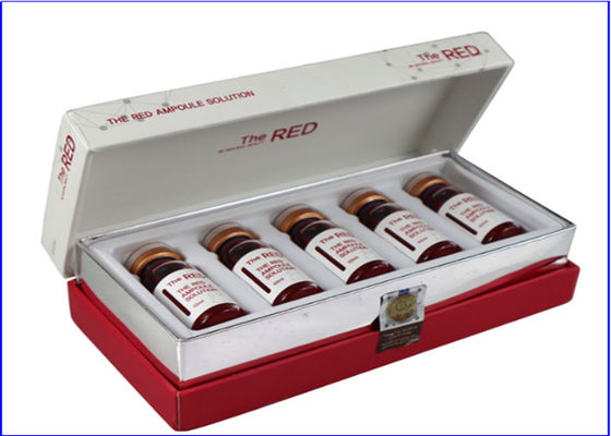 10 ml vetoplosbare injecties De rode ampuloplossing