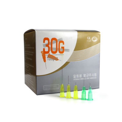 304 SS Beschikbare Onderhuidse Meso Naalden 4mm 30g 32g 34g