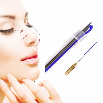 Absorbeerbare Cog 4D 21g 60mm Brabed Brow Neck Lift Cheek Face Lifting Cog 4D Pdo