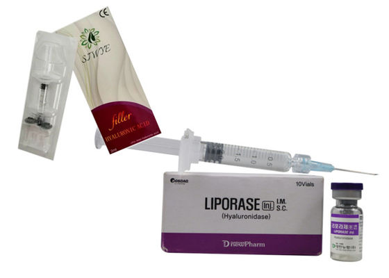1500 IE Hyaluronzuur Injectie Filler Hyaluronidase Inj 4*3*8cm