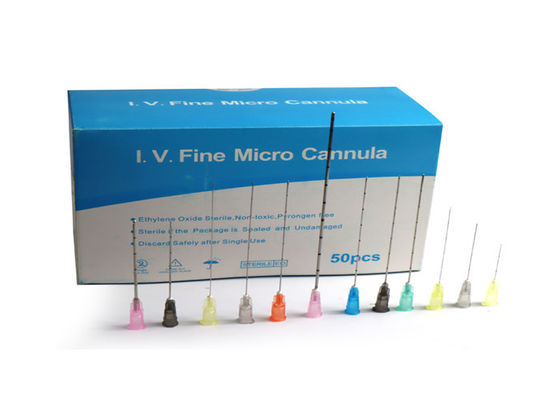 18G 19G Micro Cannula Naald 14-30g Voor Derma Filler Injectie