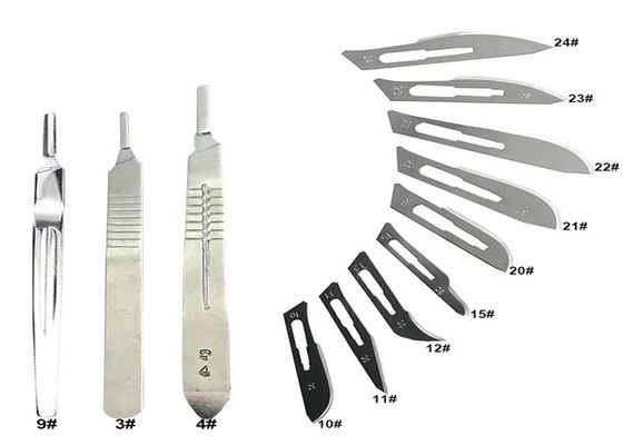 Chirurgische Schavende Uitrusting 3 van Derma het Blad van de Handvattenscalpel voor Gezicht