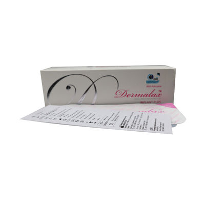 Anti-rimpel Dermalax injecteerbaar hyaluronzuur 1,1 ml voor het gezicht