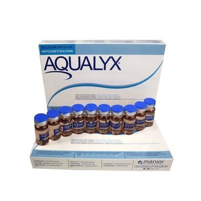 Aqualyx Solution PPC Vetoplosbare Injecties 10 injectieflaconen X 8 ml Gezichts- en lichaamsslimming