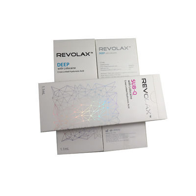 Hoge zuiverheid hyaluronzuur huid vulmiddel Revolax 1.1 ml diep sub-Q voor lippen