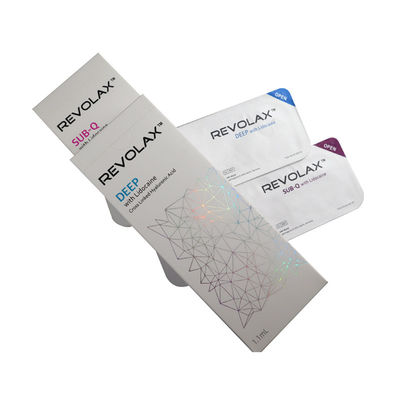 Hoge zuiverheid hyaluronzuur huid vulmiddel Revolax 1.1 ml diep sub-Q voor lippen