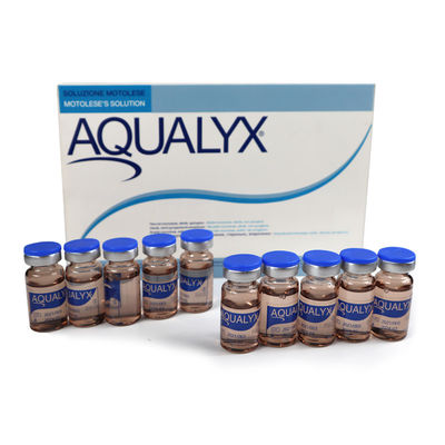 Aqualyx 10 X 8 ml injectieflacons Vetoplosbare injecties voor gezicht en lichaam