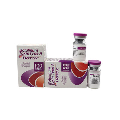 B 100iu 150iu Botulinum Toxin injecties Voor rimpels Verwijder huidverzorging