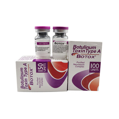 B 100iu 150iu Botulinum Toxin injecties Voor rimpels Verwijder huidverzorging
