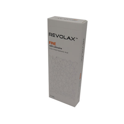 Dermale vulmiddel Anti Aging Injectievulmiddel HA 1.1 ml Revolax FINE DEEP Sub-Q Wrinkles Filler