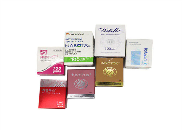 botulinumtoxine type A Innotox Botulax Botox Nabota Hutox ReNtox Meditoxine gezichtsdunner