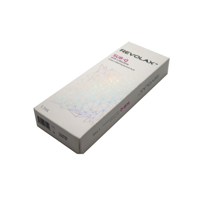 Revolax Fijn Diep sub-Q Crosslinked Hyaluronic Zure Huidvullerinjectie 24 mg/ml