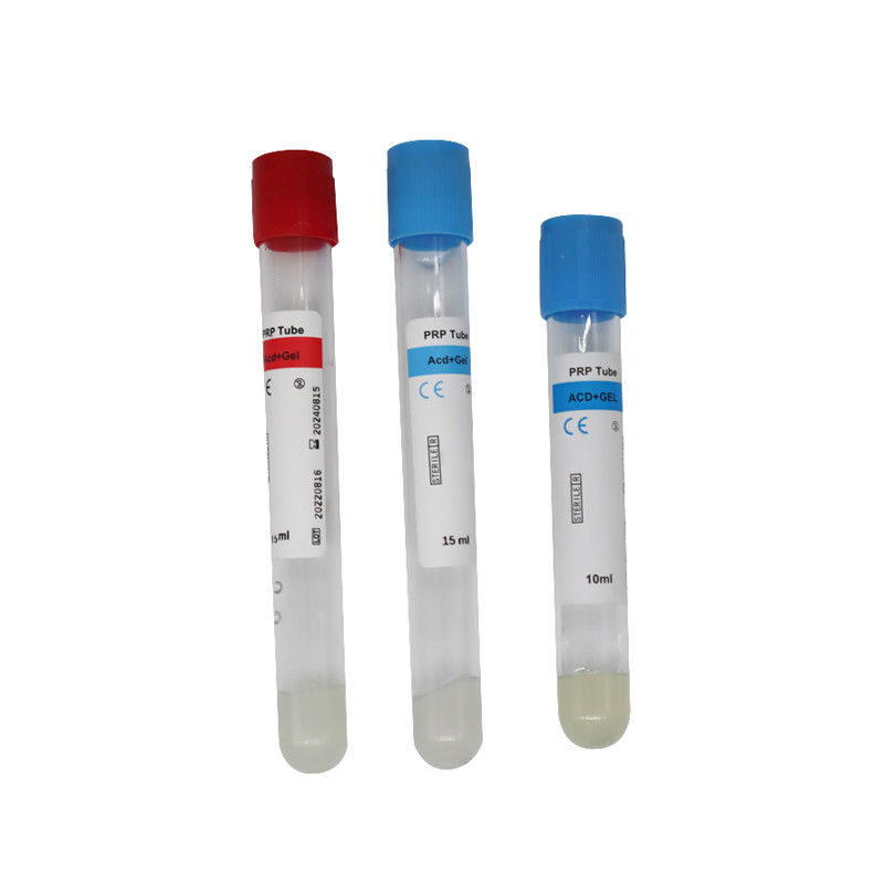 PRP buis 10 ml met ACD gel voor haaruitval bloedplaatjesrijk Plas Prp PRF centrifuge buis