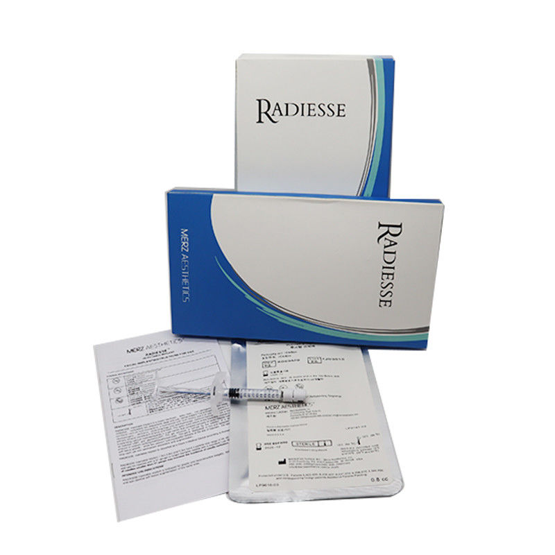 Radiesse Dermale vulmiddel stimuleert de collageenproductie 0.8cc 1.5cc 3cc Radiesse
