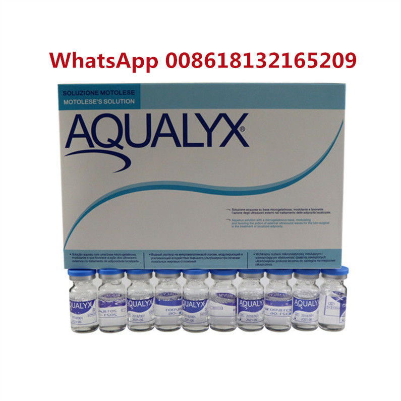 Aqualyx Solution PPC Vetoplosbare Injectie 10 injectieflaconen X 8 ml Gezicht En Lichaam Verslanking