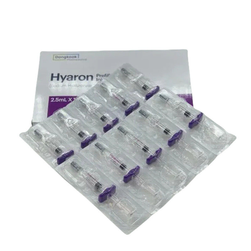 Hyaron voorgevulde injectie Dongkook Hyaluronic Skin Booster Hyaron Inj. (2,5 ml X 10 spuitjes)